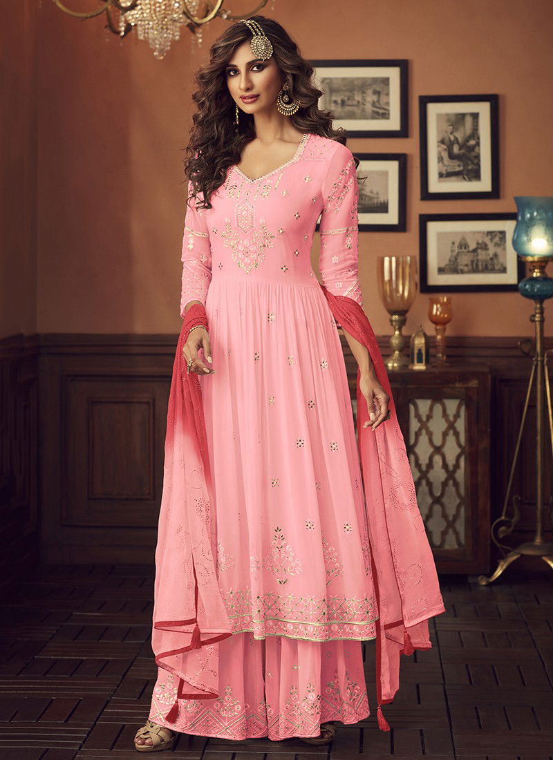 Zoya Latest Fancy Designer Stylish Wedding Wear Fox Georgette With Embroidery Work salwar Suit Collection
